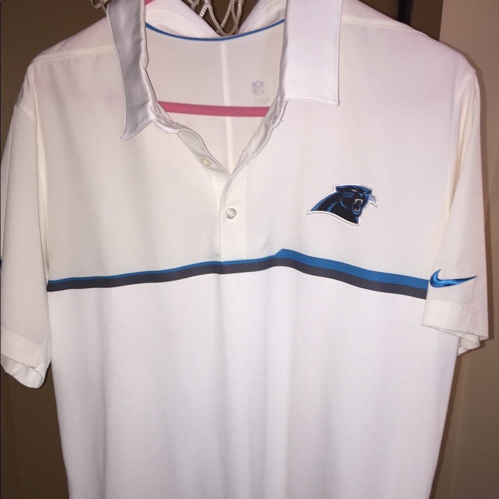 Carolina Panthers Nike Polo